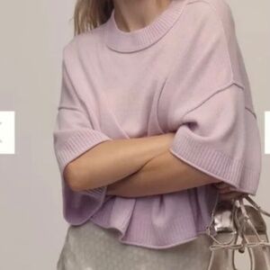 Anthropologie Goldie Crew Cashmere Collection SMALL